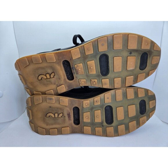 Nike Air Max Pre-Day Shoes Men's 10 Black Gum Athletic Running Workout Sneakers - Picture 7 of 8